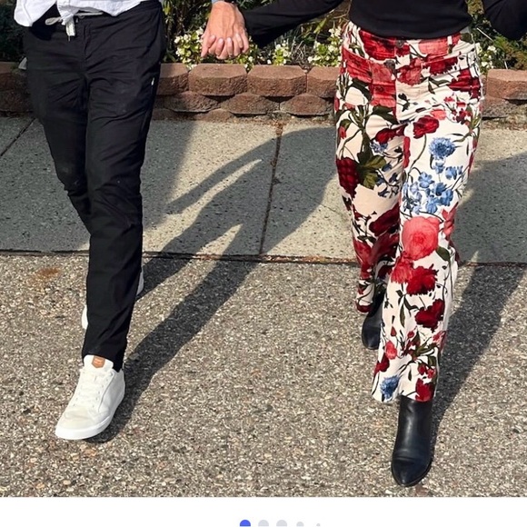 The Colette Corduroy Crop Wide-Leg Pants by Maeve - Picture 3 of 3